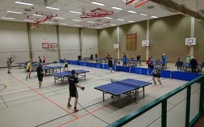Tischtennis ist gefragt in Jüterbog – Erwachsene mit reger Trainingsbeteiligung